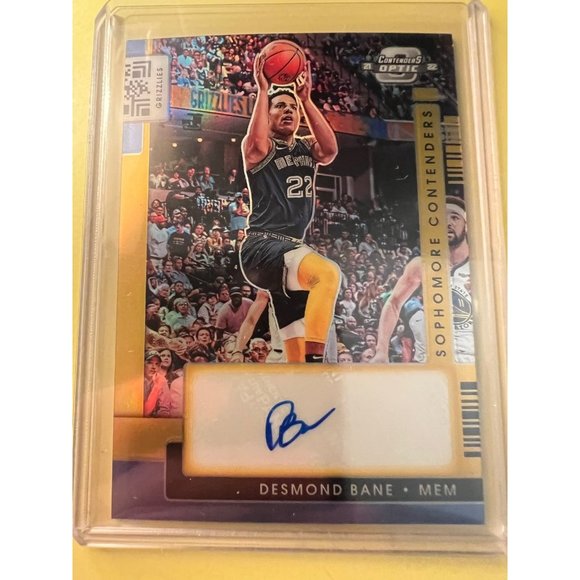 Desmond Bane 2022 Panini Optic Contenders Gold #sca-dba